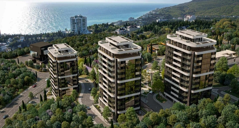 Панорама ALEA и моря